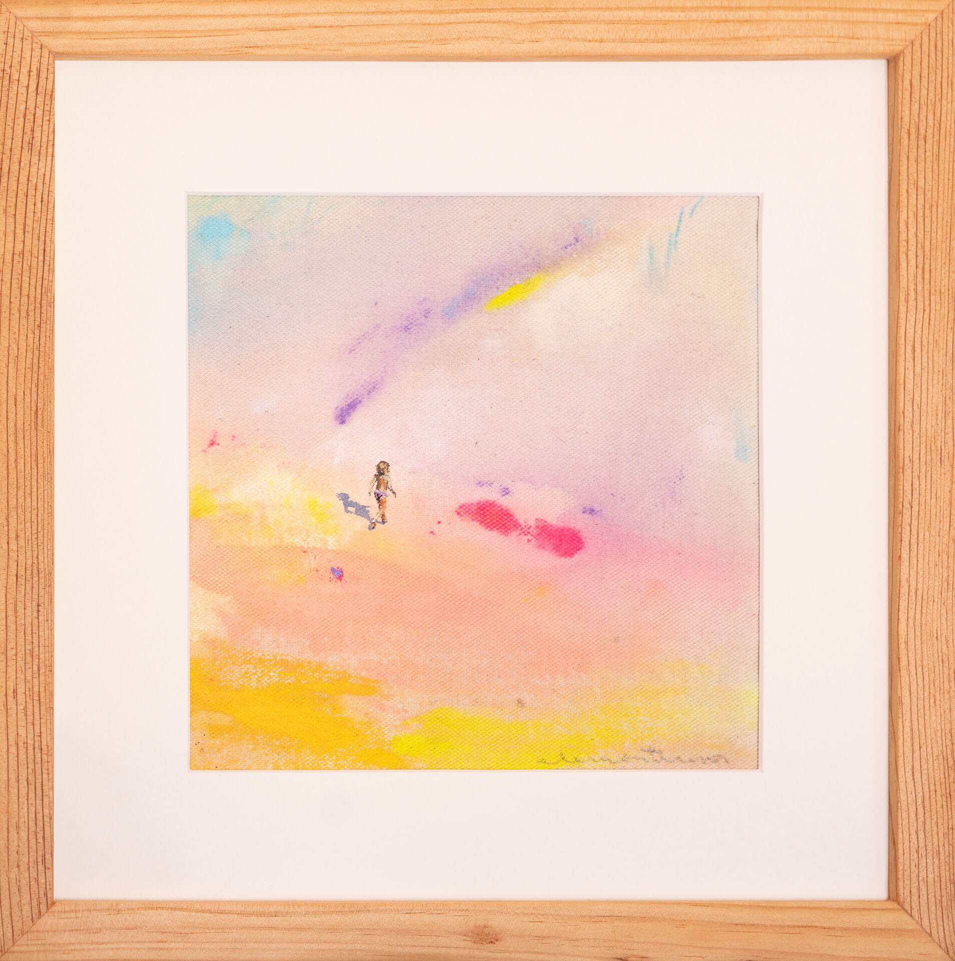Elena Montesinos Pasado 30x30 cm técnica mixta sobre tela